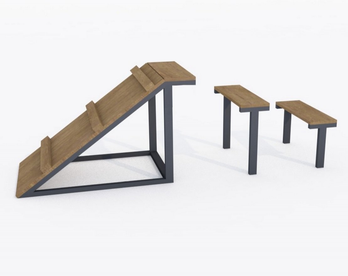 Элемент для дрессировки собак Бум ступени - вид 3